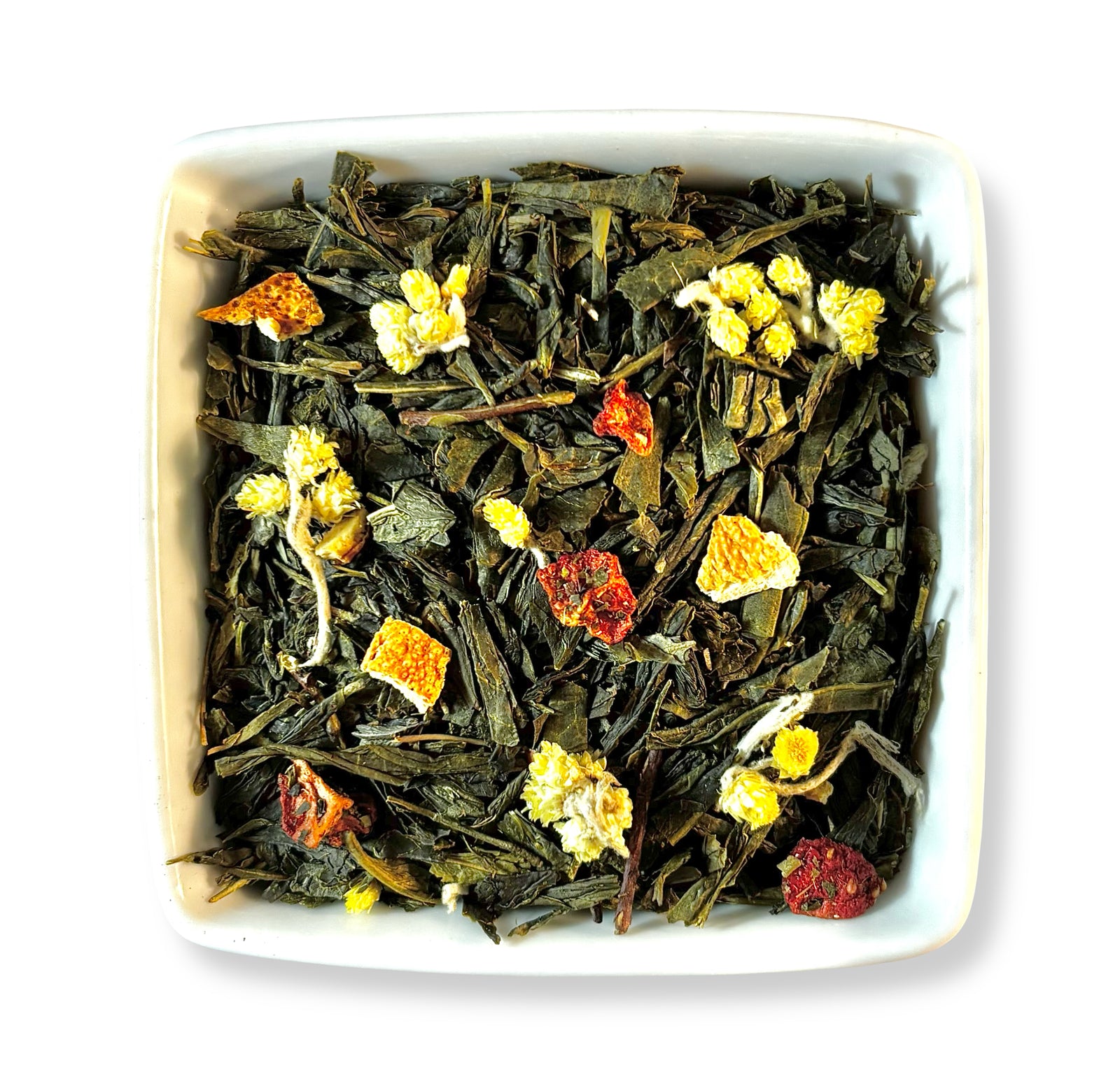 Strawberry Orange Green Tea