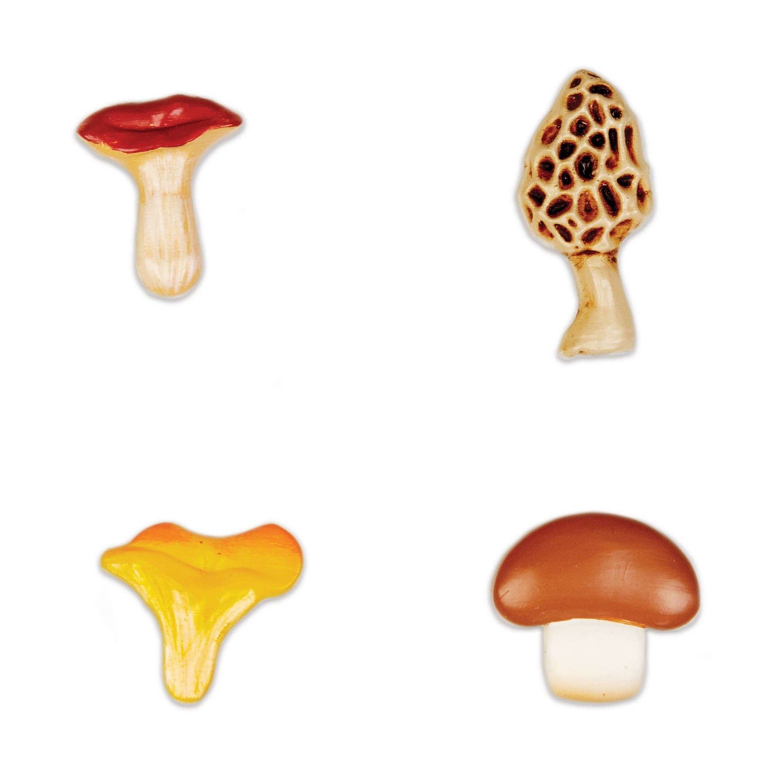 Colorful Mushroom Magnets