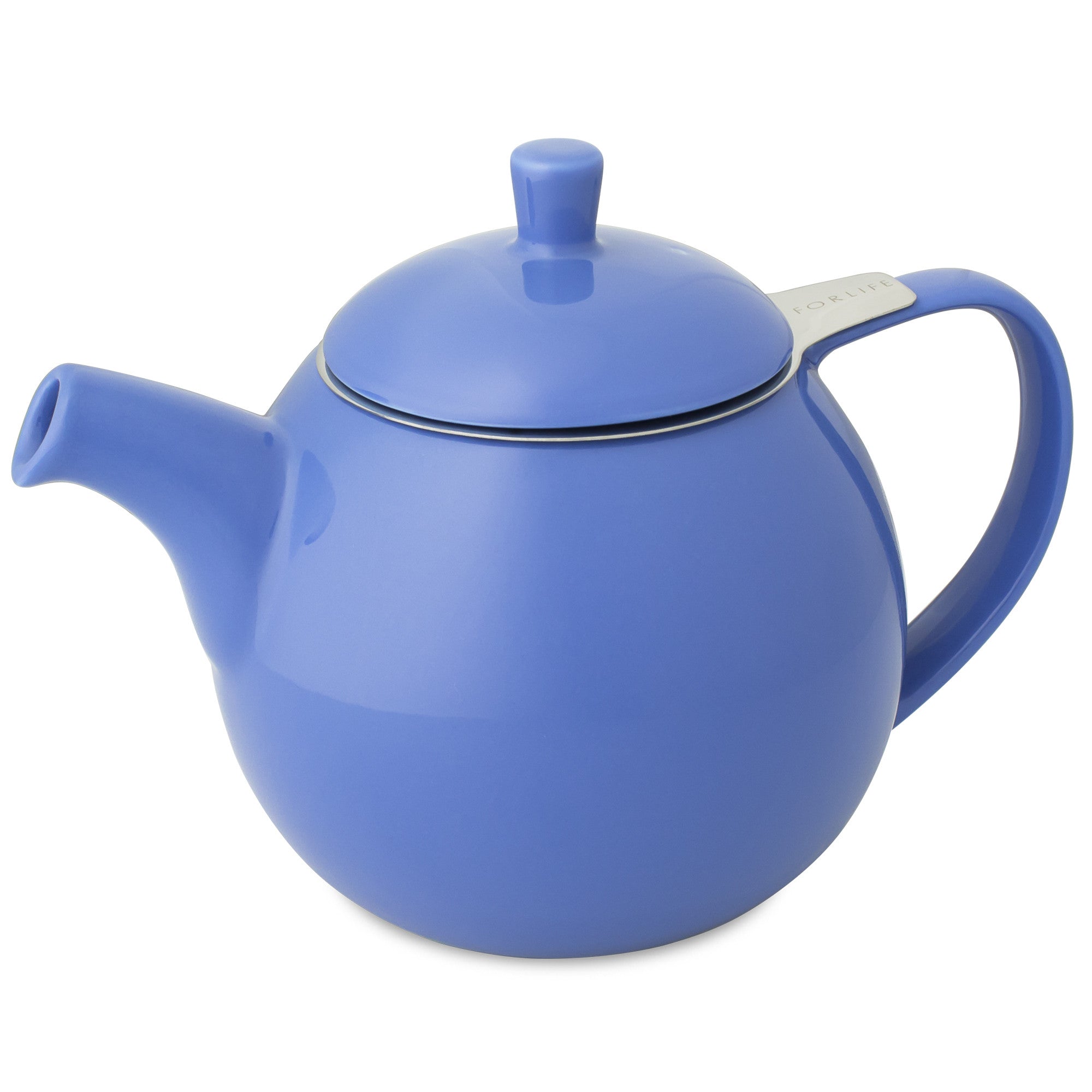 Curve Teapot- Blue - Indigo Tea Co.