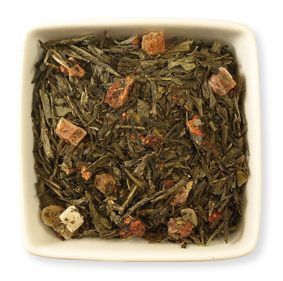 Strawberry Green Tea - Indigo Tea Co.